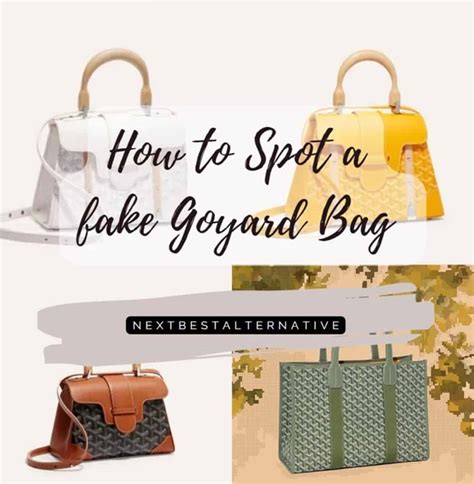 goyard fake kopen|how to authenticate goyard.